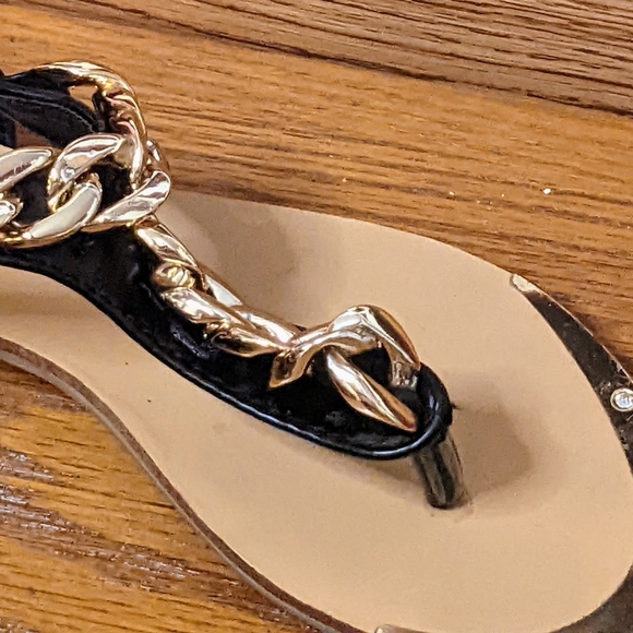 🌞Rhinestone & chain sandals - Picture 4 of 5